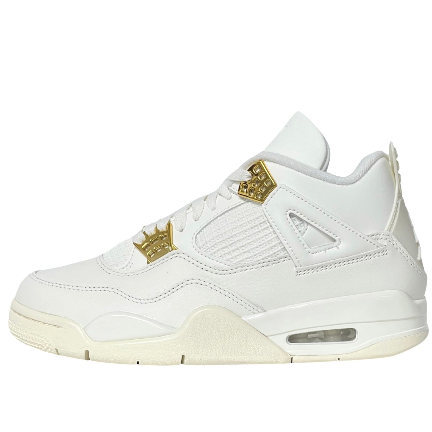 WMNS Nike Air Jordan 4 Metallic Gold