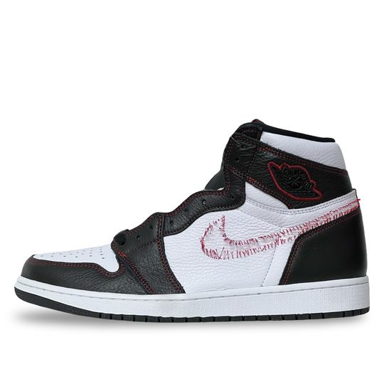 Nike Air Jordan 1 High Defiant White Black Tour Yellow
