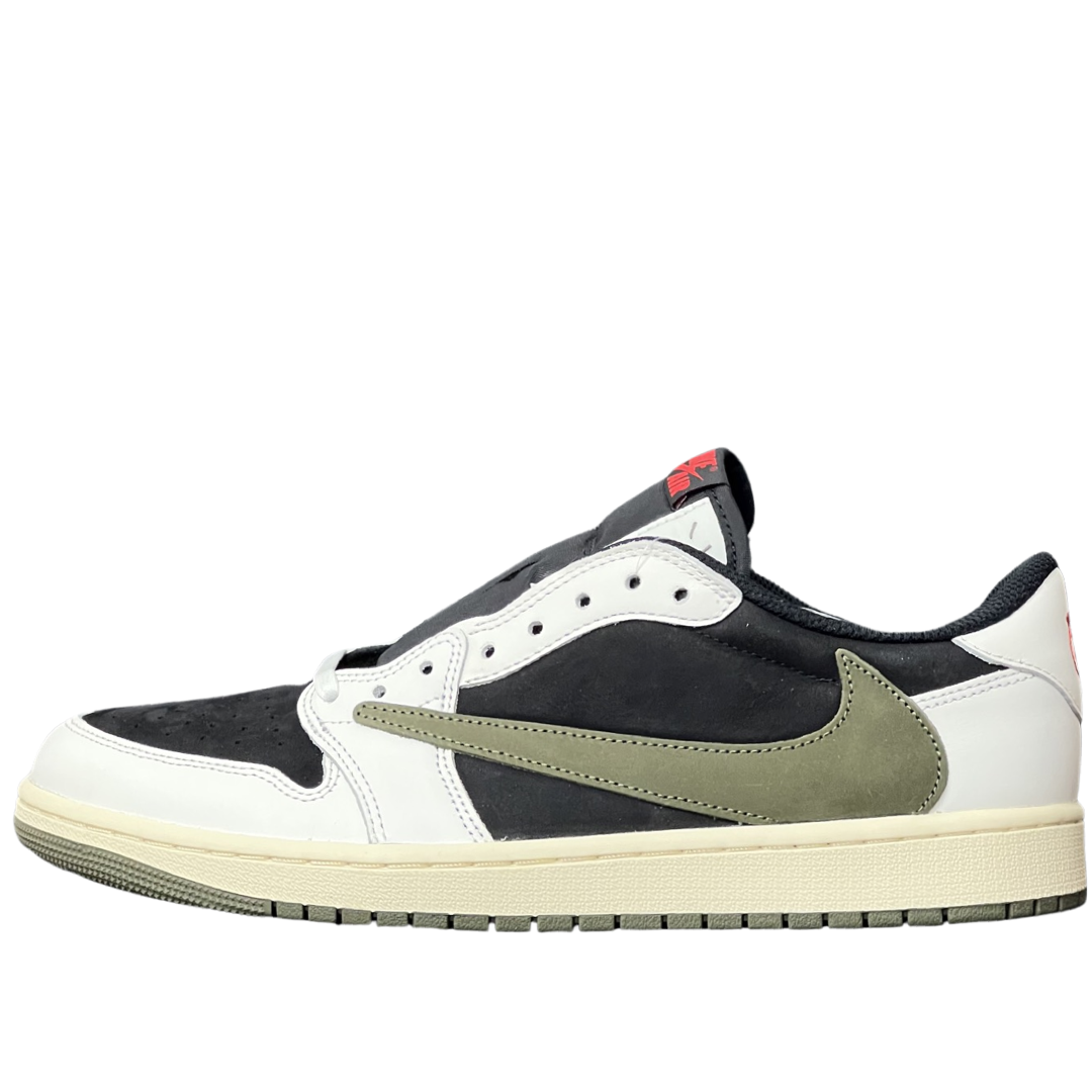 WMNS Nike Air Jordan 1 Low Travis Scott Olive