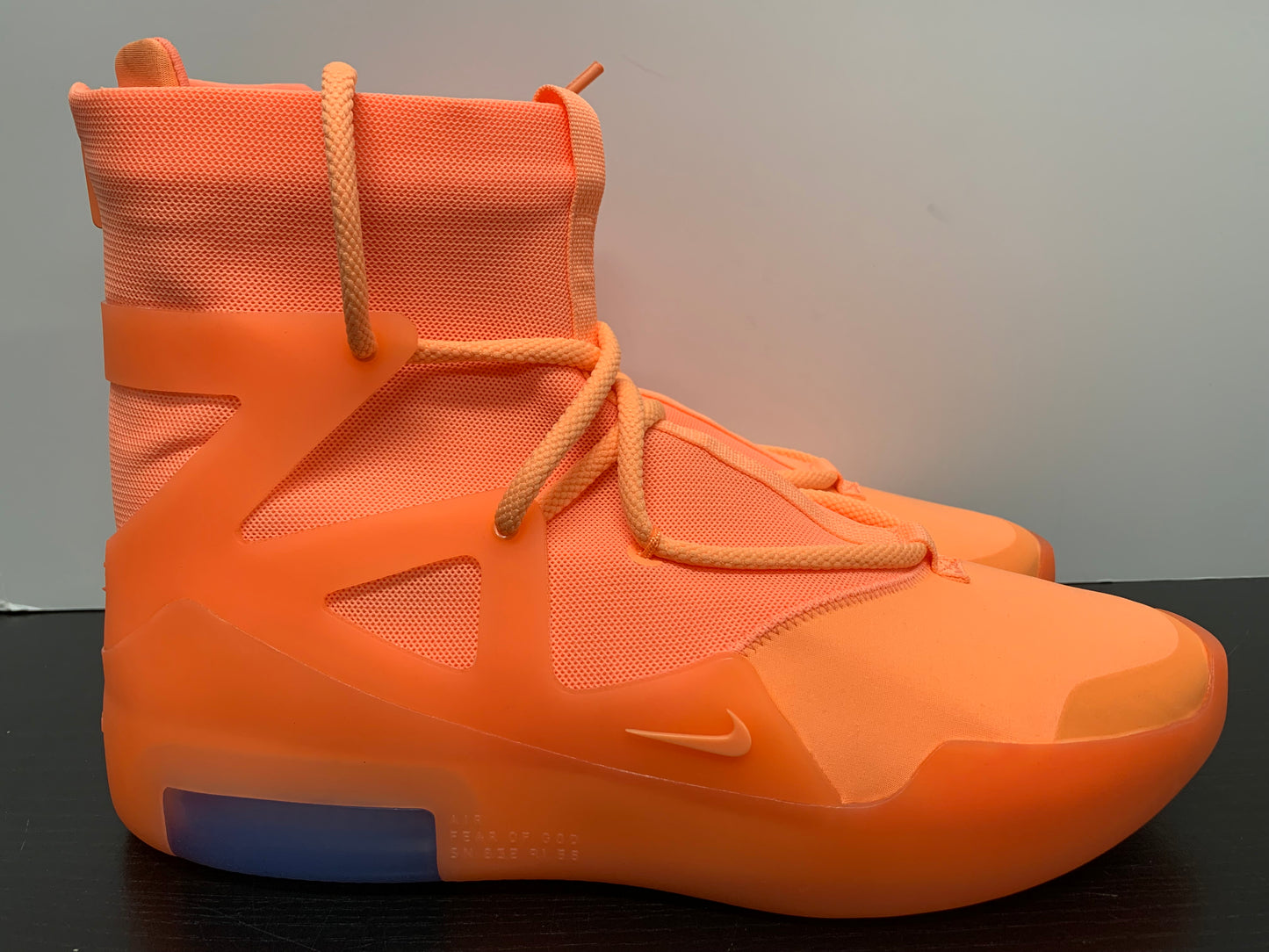 Nike Air Fear Of God 1 Orange Pulse