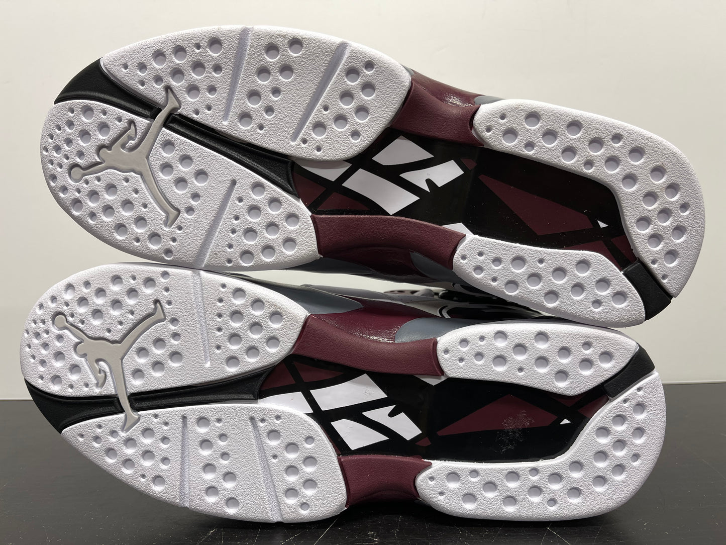 WMNS Nike Air Jordan 8 White Burgundy