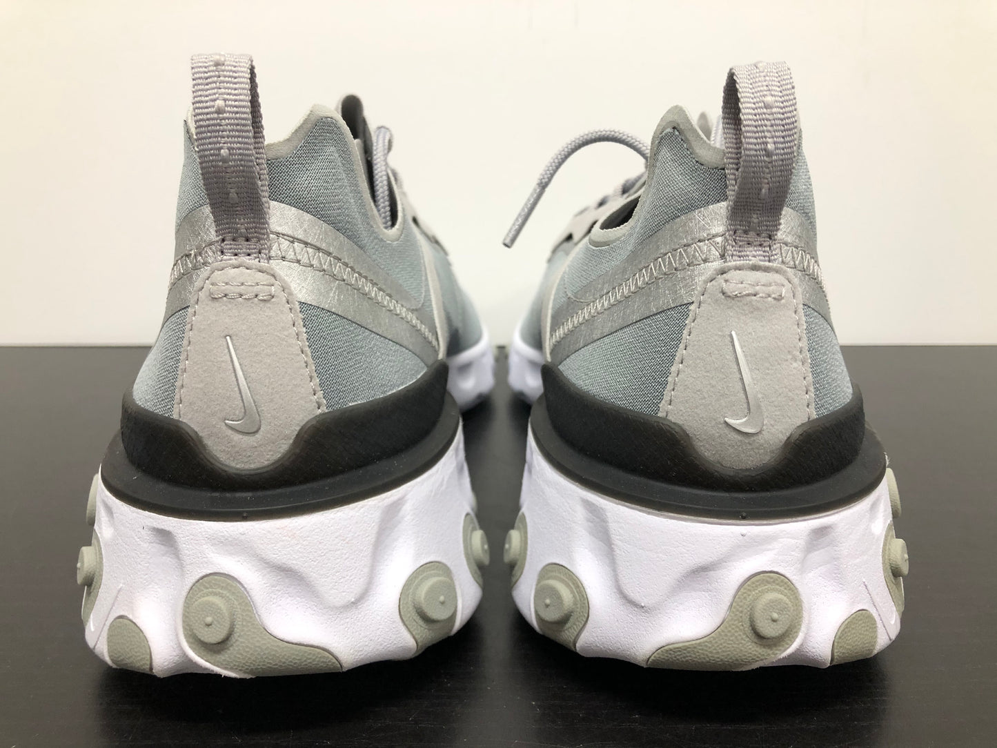 Nike React Element 55 Metallic Silver