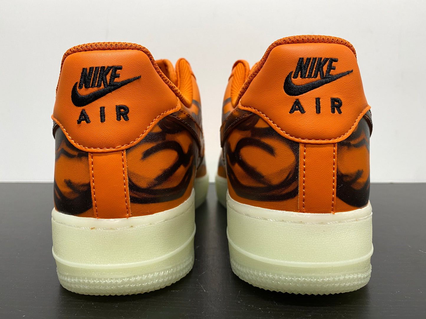 Nike Air Force 1 Low Orange Skeleton