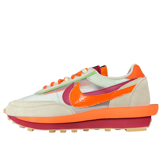 Nike LD Waffle Sacai Clot Net Orange Blaze