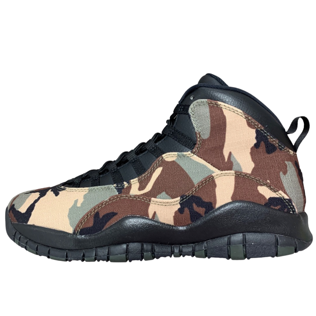 Nike Air Jordan 10 Woodland Camo