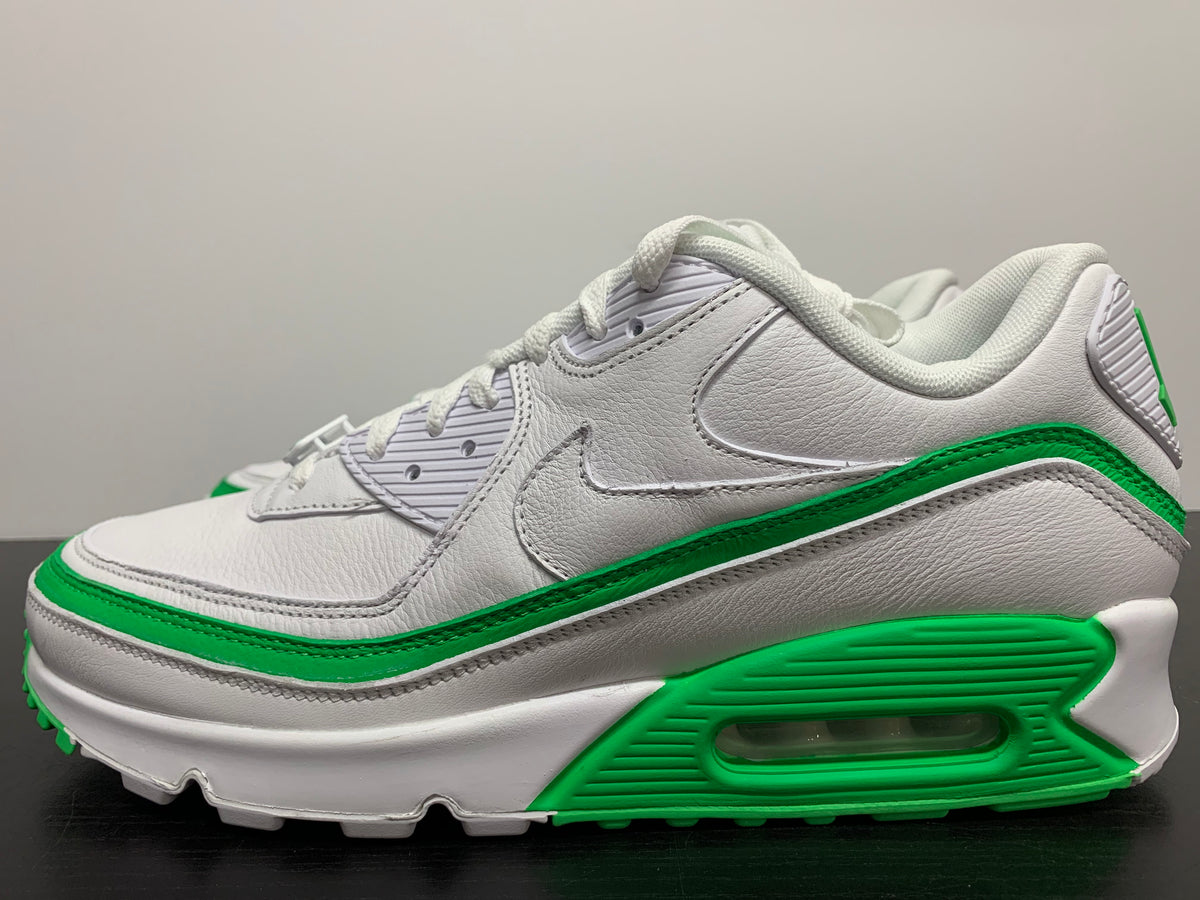 Nike Air Max 90 Undefeated White Green – ChillyKicks