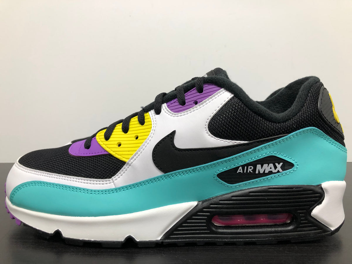 Nike Air Max 90 Black White Bright Violet – ChillyKicks