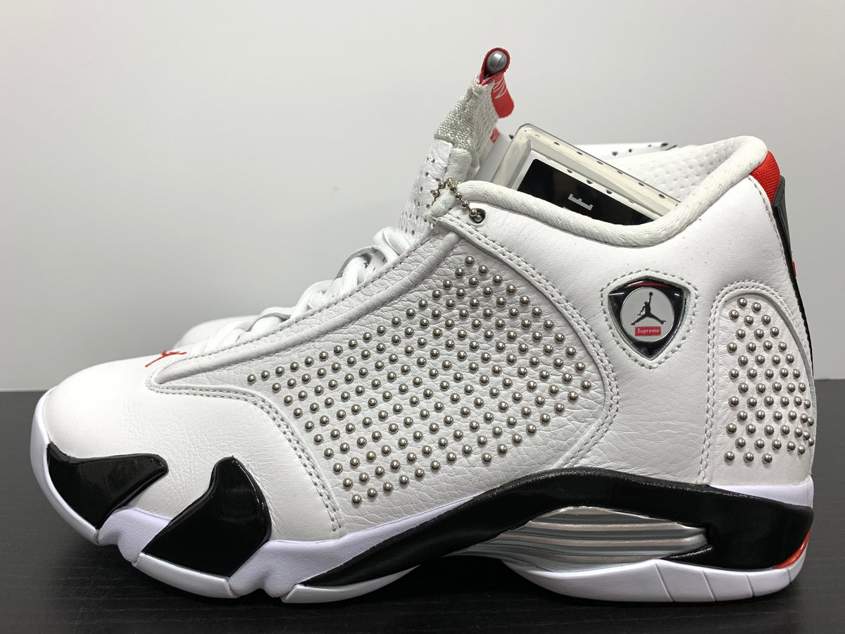 Nike Air Jordan 14 Supreme White – ChillyKicks