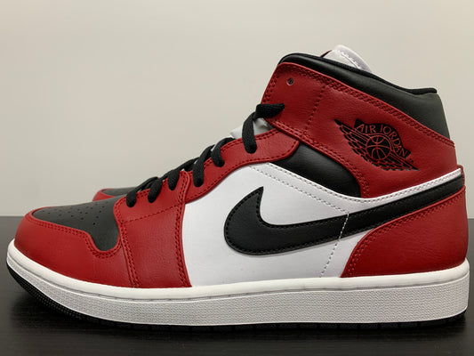 Nike Air Jordan 1 Mid Chicago Black Toe