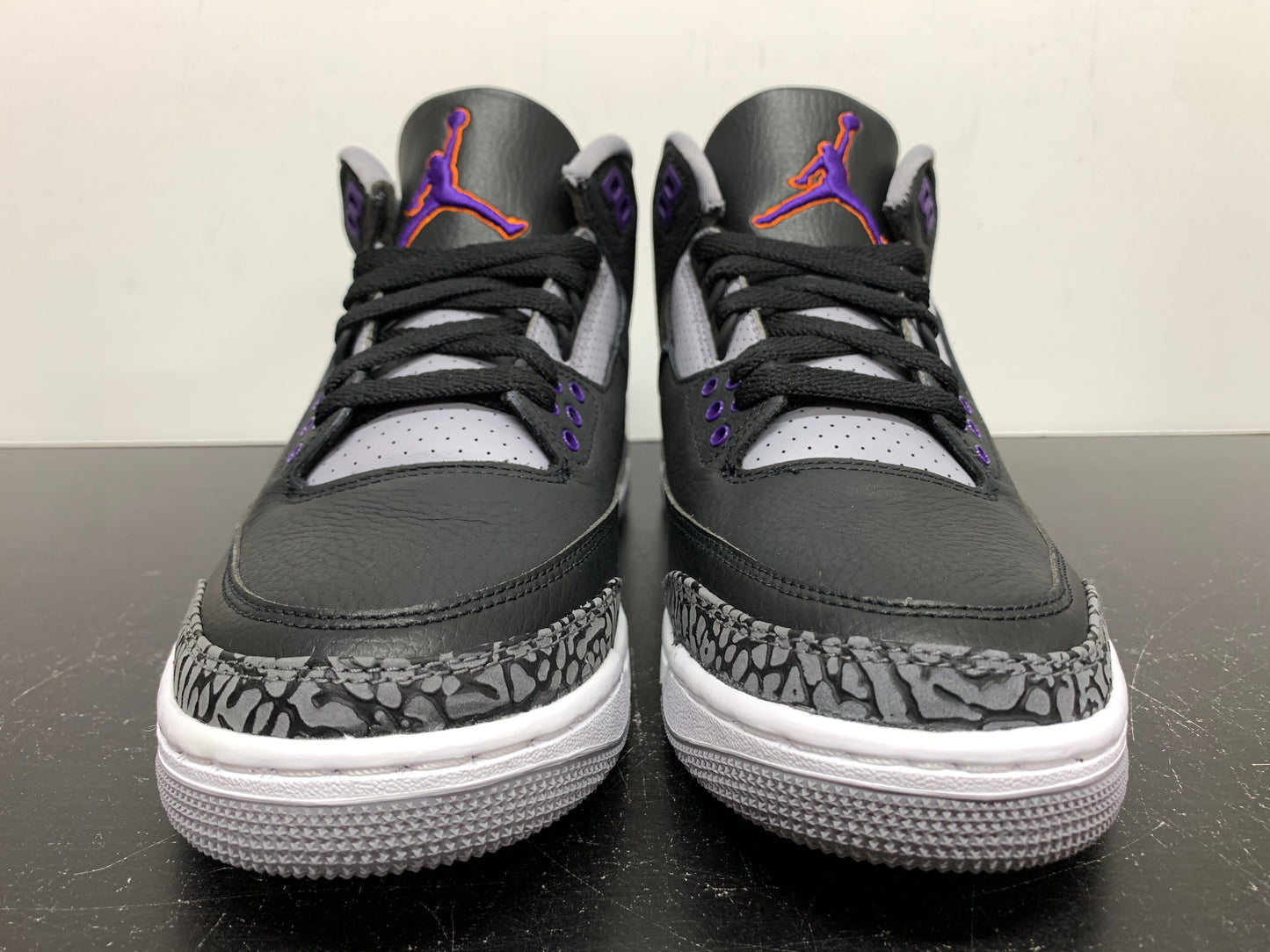 Nike Air Jordan 3 Black Court Purple