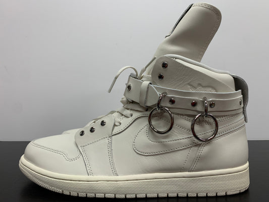 Nike Air Jordan 1 Strap Comme des Garcons White