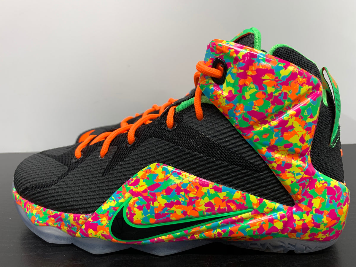 Lebron 12 outlet rainbow