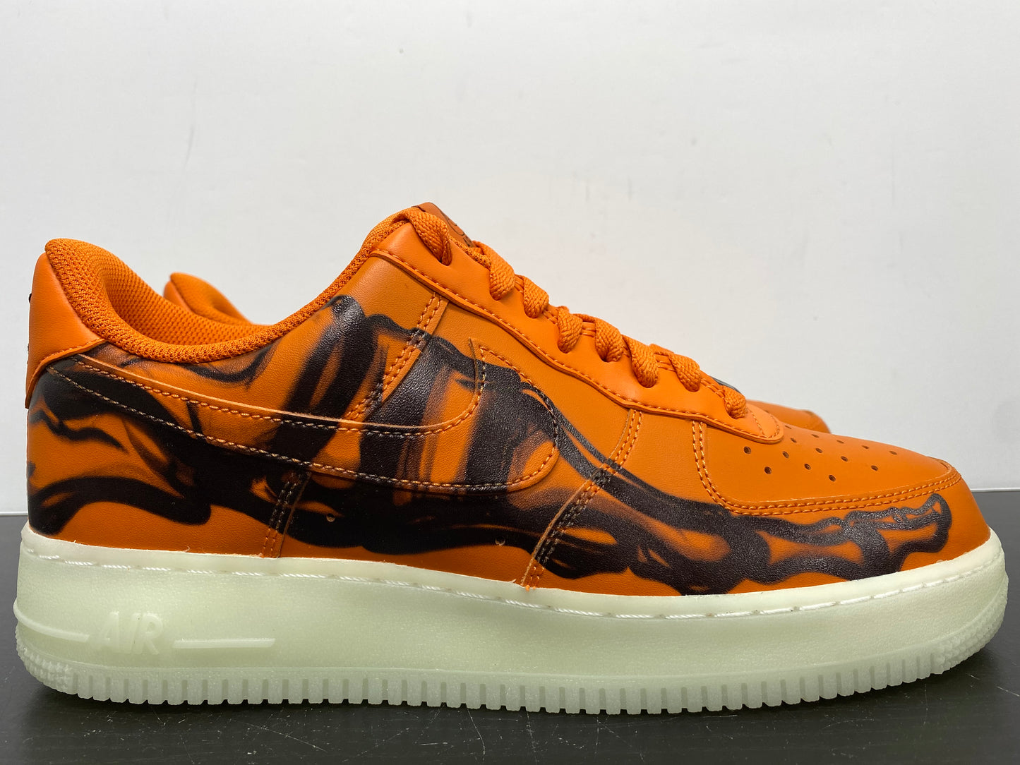 Nike Air Force 1 Low Orange Skeleton