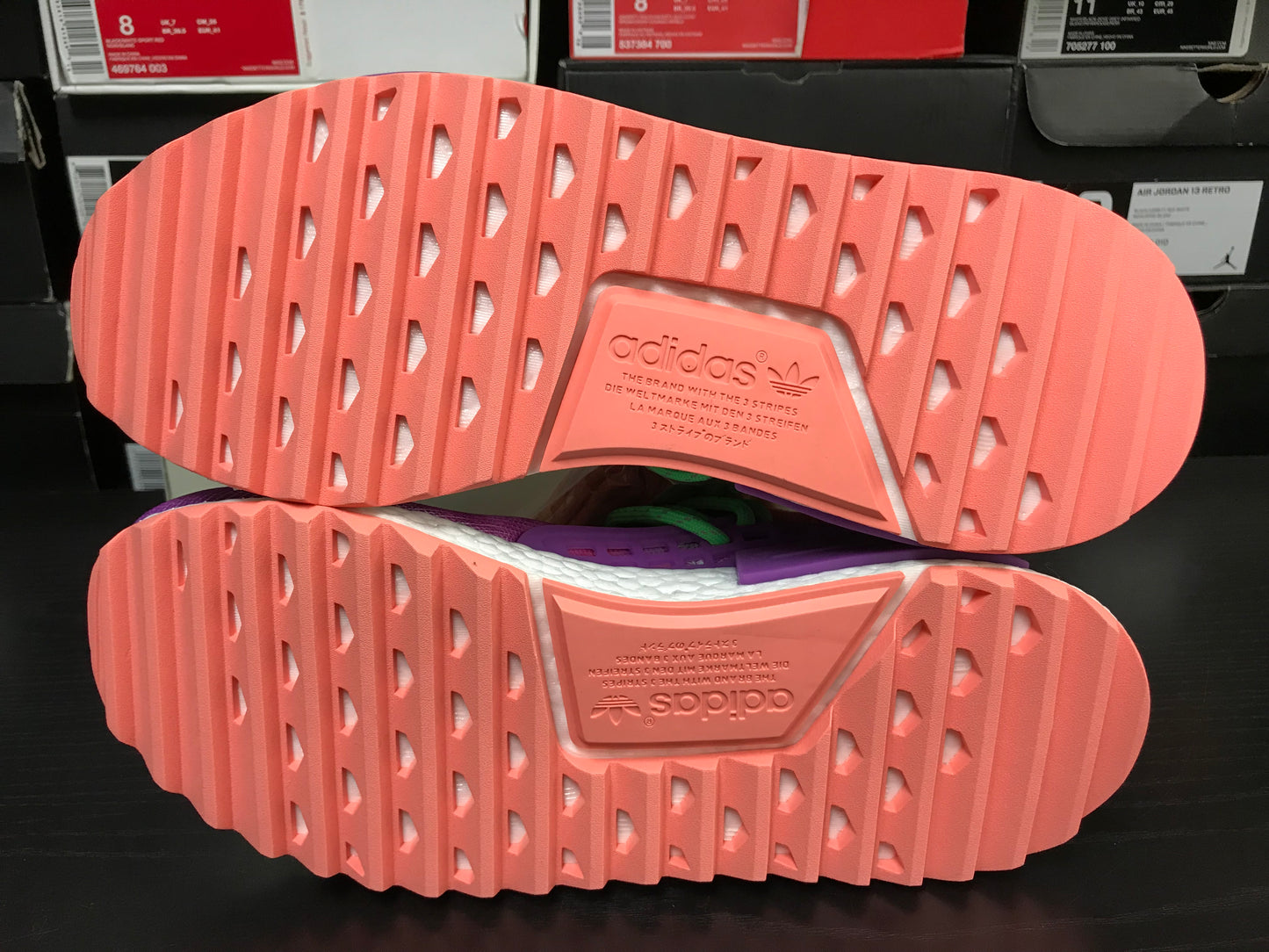 Adidas Human Race NMD Pharrell Holi Chalk Coral