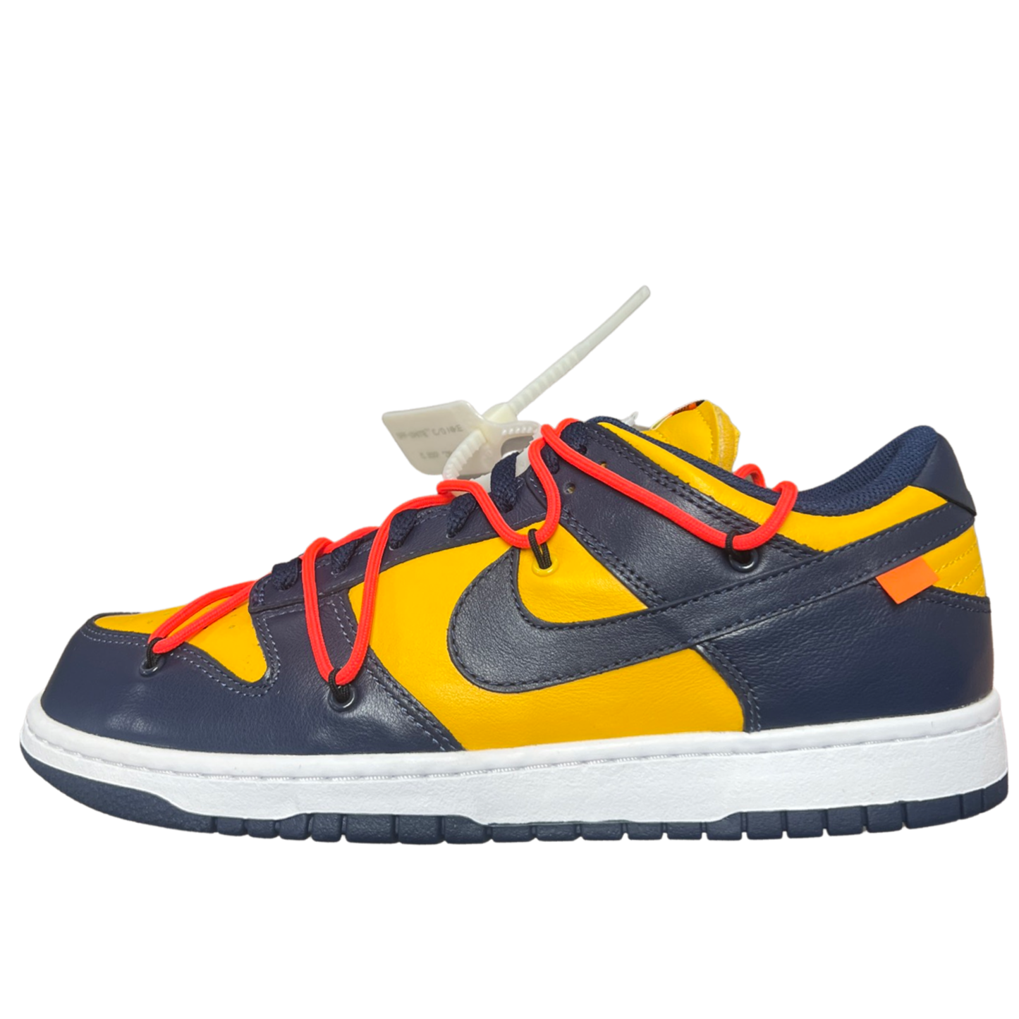 Nike Dunk Low Off-White University Gold Michigan