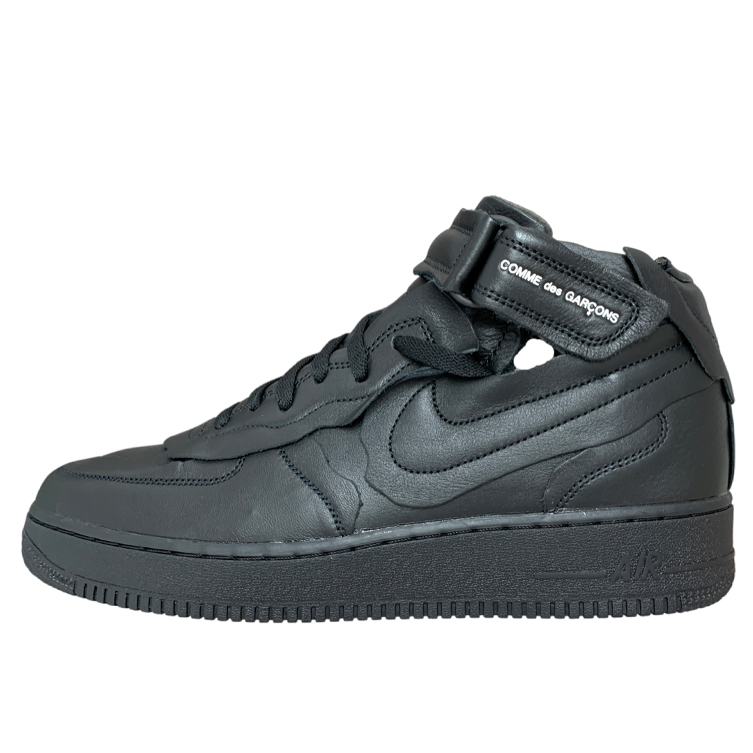 Nike Air Force 1 Mid Comme Des Garcons Black