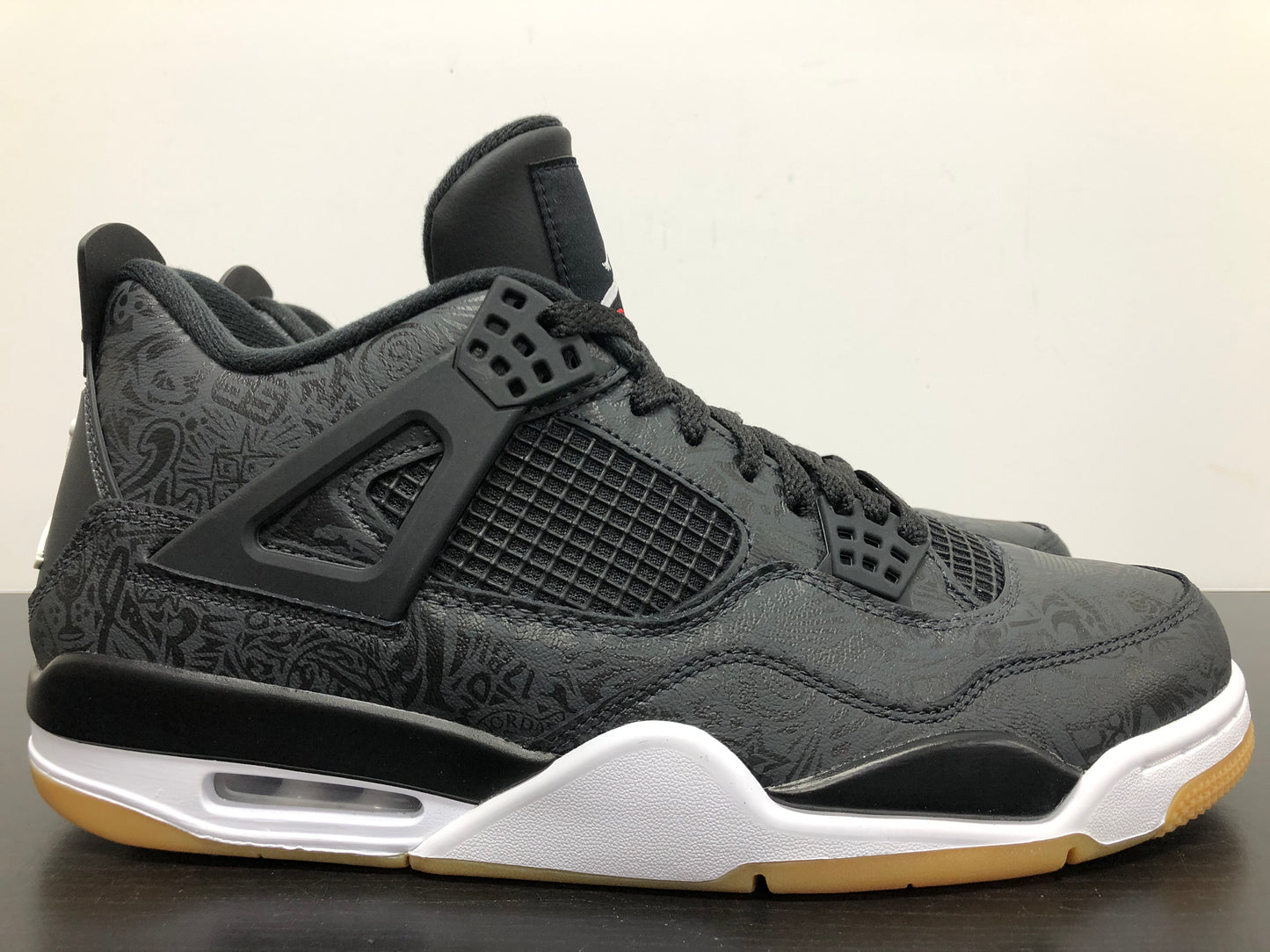 Nike Air Jordan 4 Laser Black Gum