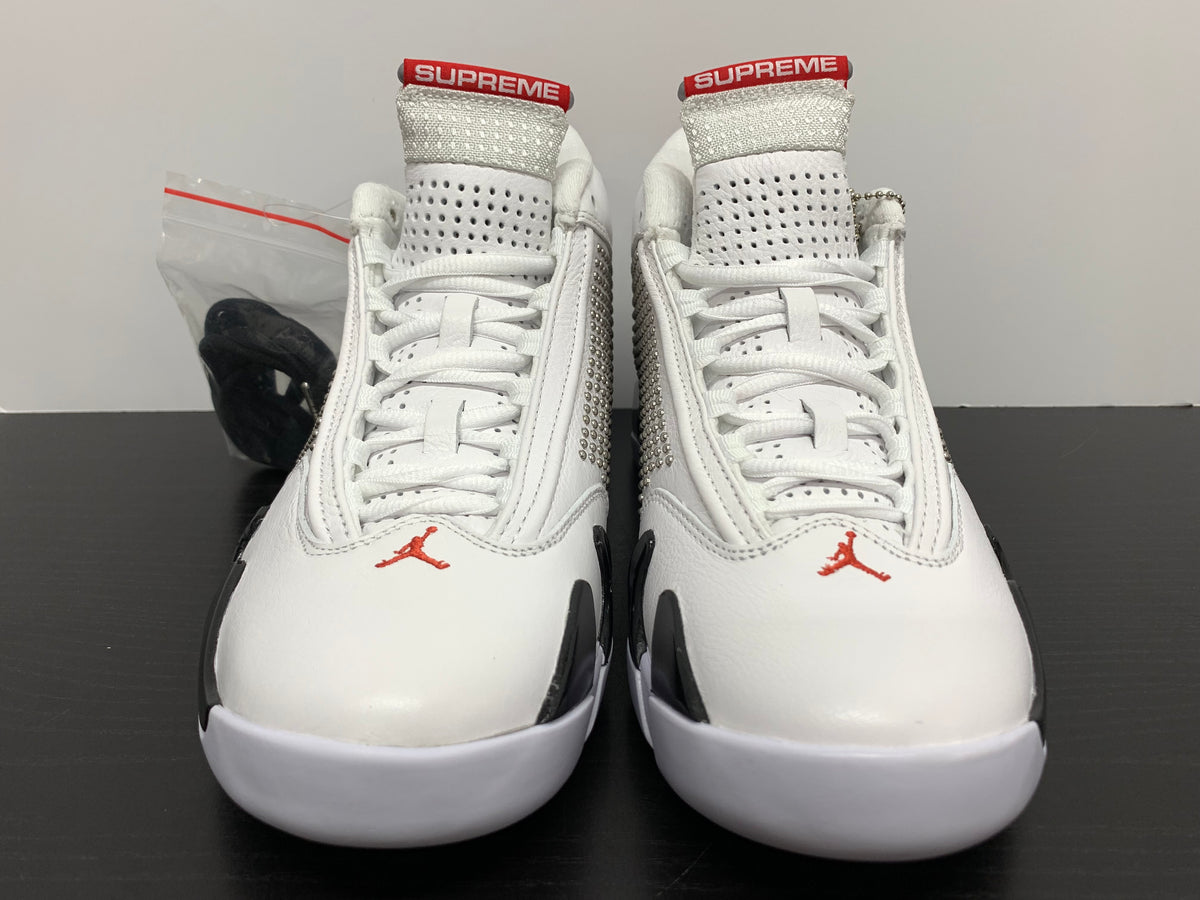 Nike Air Jordan 14 Supreme White – ChillyKicks