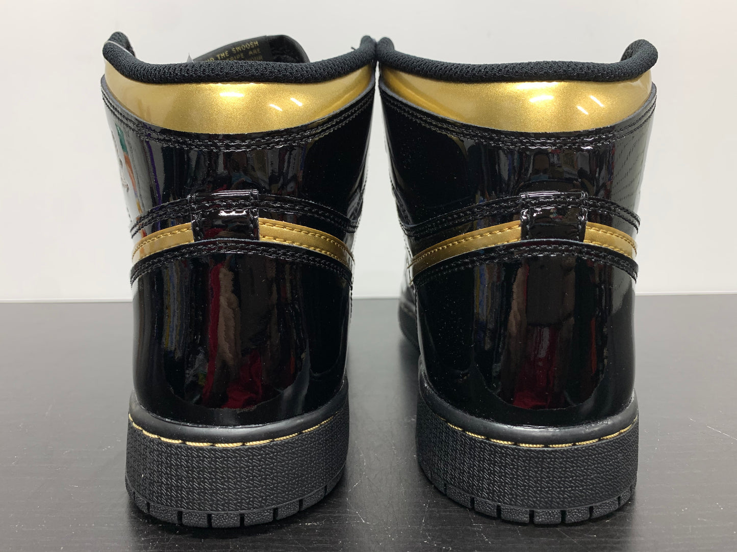 Nike Air Jordan 1 Black Metallic Gold 2020 GS