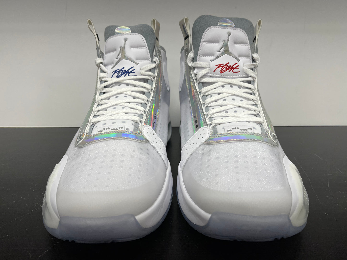 Nike Air Jordan 34 White Metallic Silver Unite