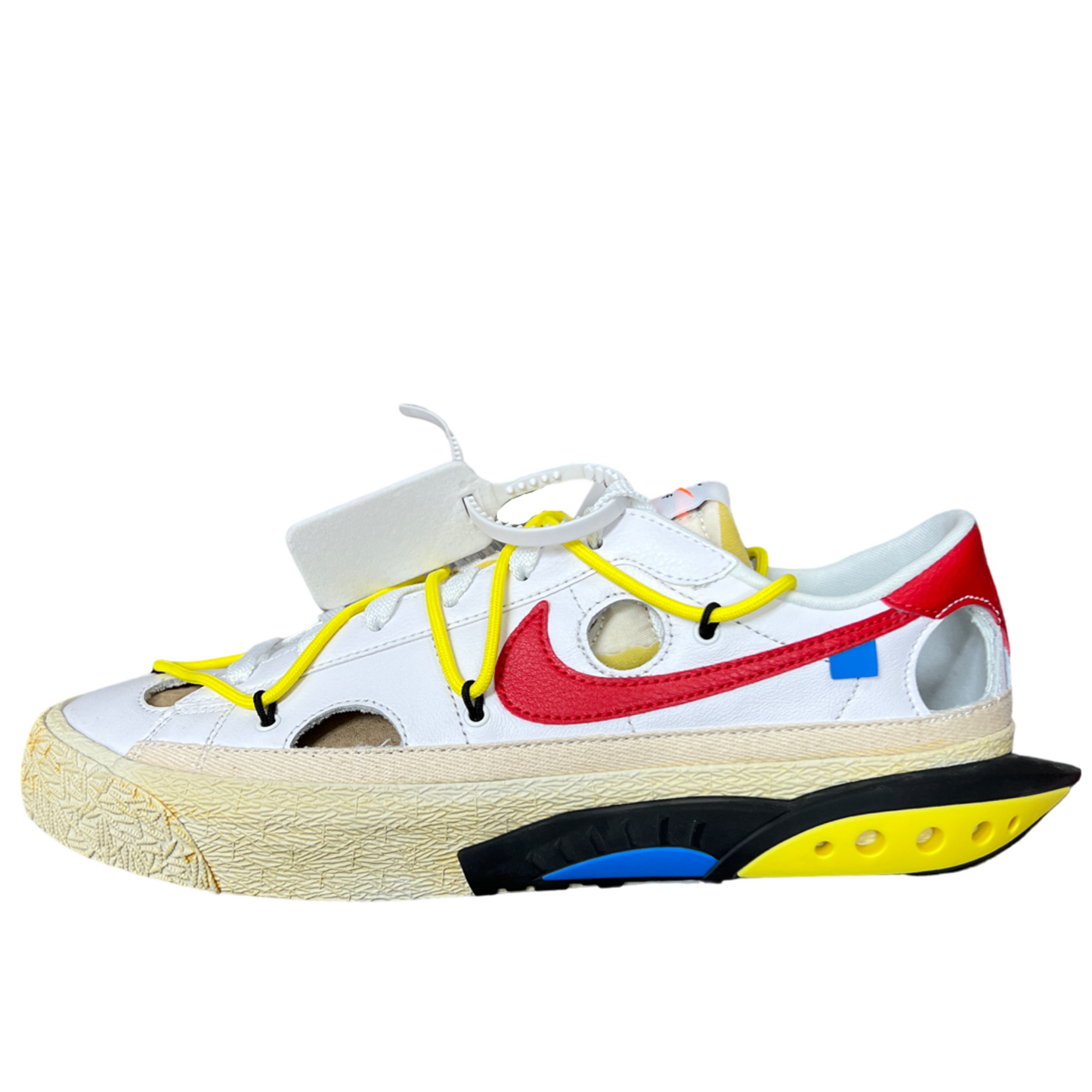 Nike Blazer Low Off-White White University Red