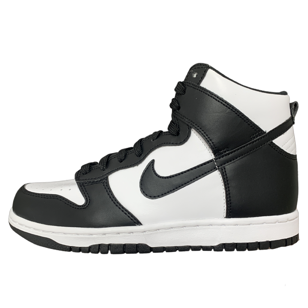 Nike Dunk High White Black GS