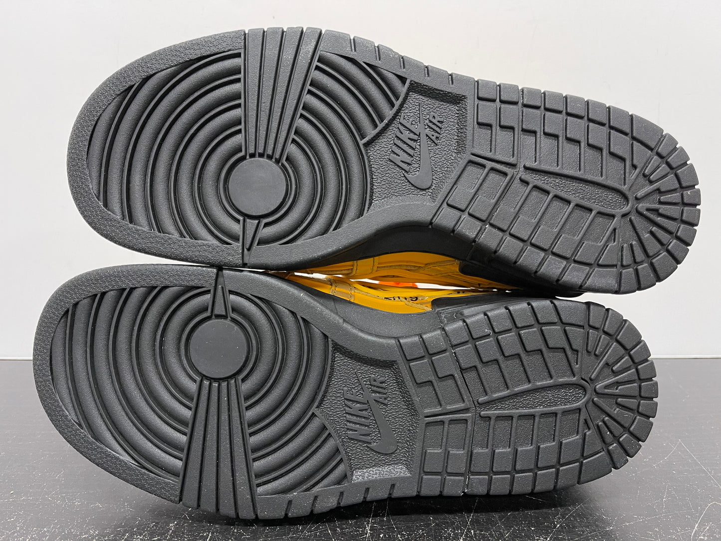 Nike Air Rubber Dunk Off-White University Gold