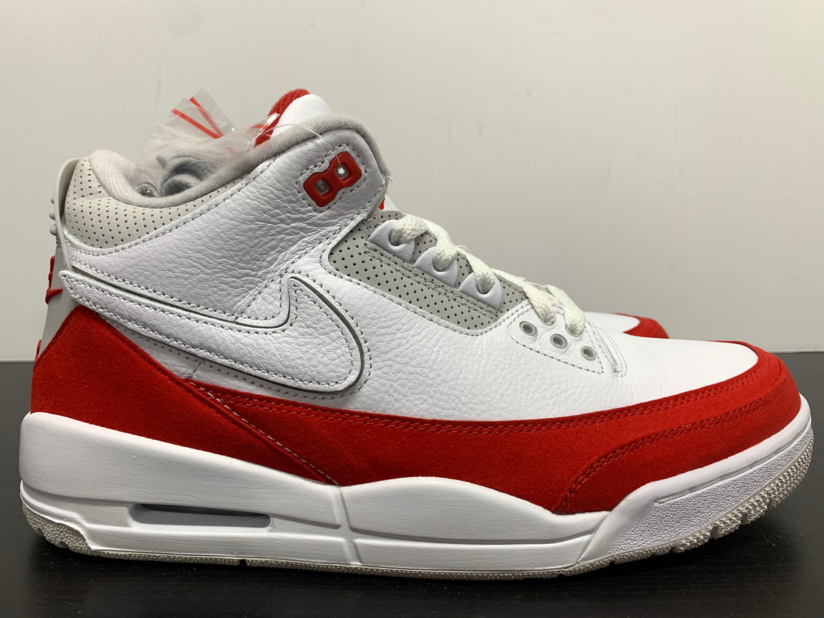 Nike Air Jordan 3 Tinker White University Red â ChillyKicks