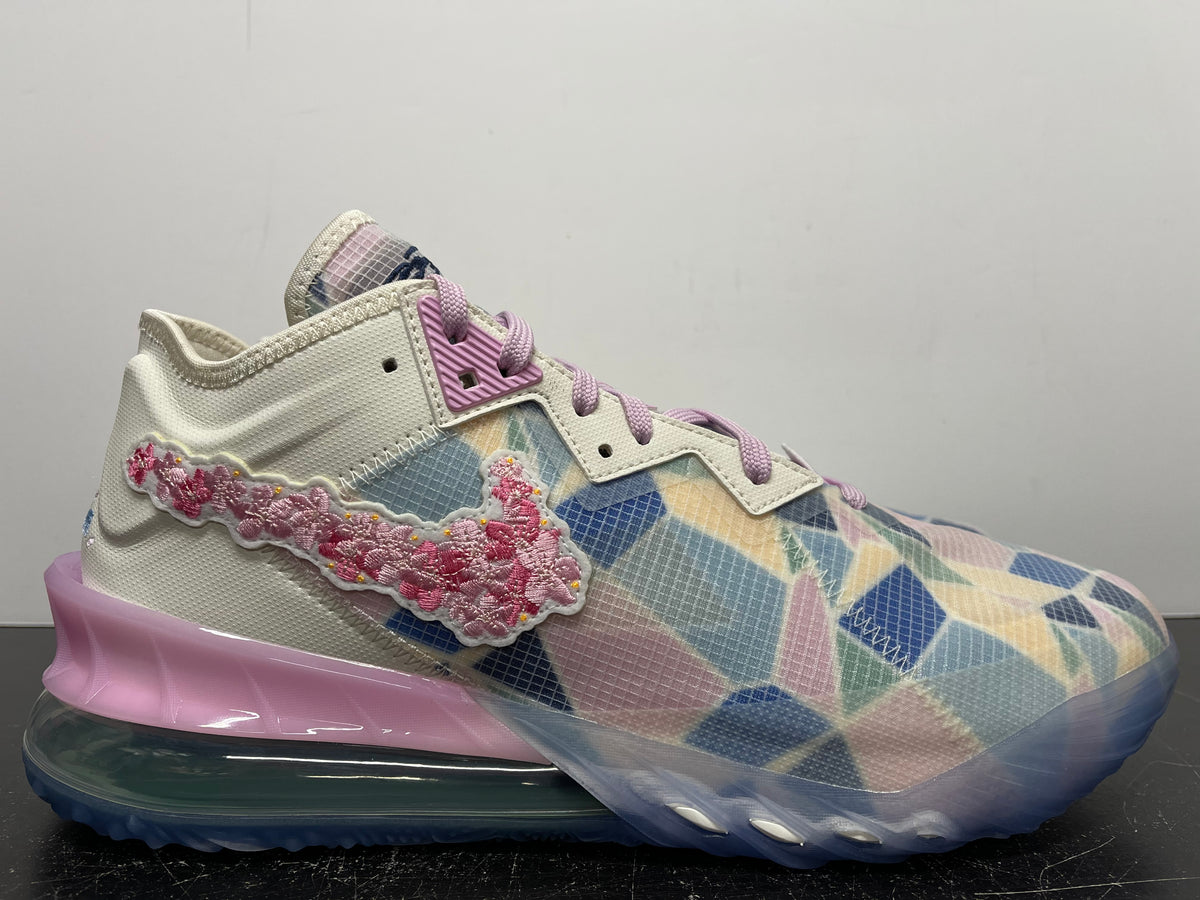Nike LeBron 18 Low Atmos Cherry Blossom â ChillyKicks