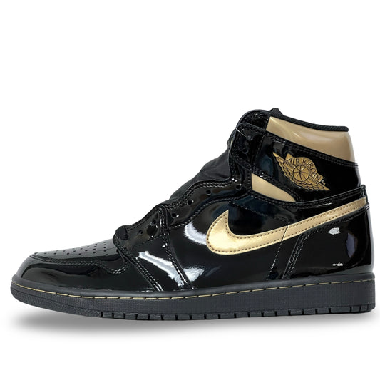 Nike Air Jordan 1 High Black Metallic Gold 2020