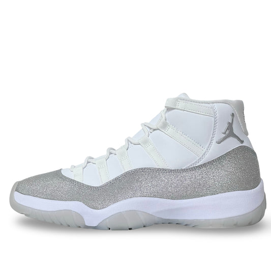 WMNS Nike Air Jordan 11 White Metallic Silver