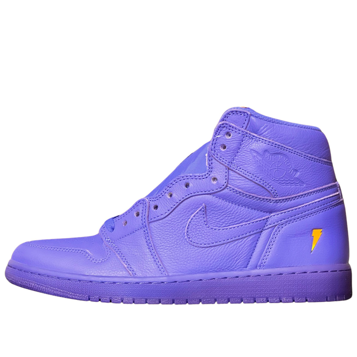 Size 10 Jordan  Gatorade Rush Violet AJ5997-555 Nike Air Jordan 1 Mens Size 10.5 Retro High OG G8RD Rush  main image 2