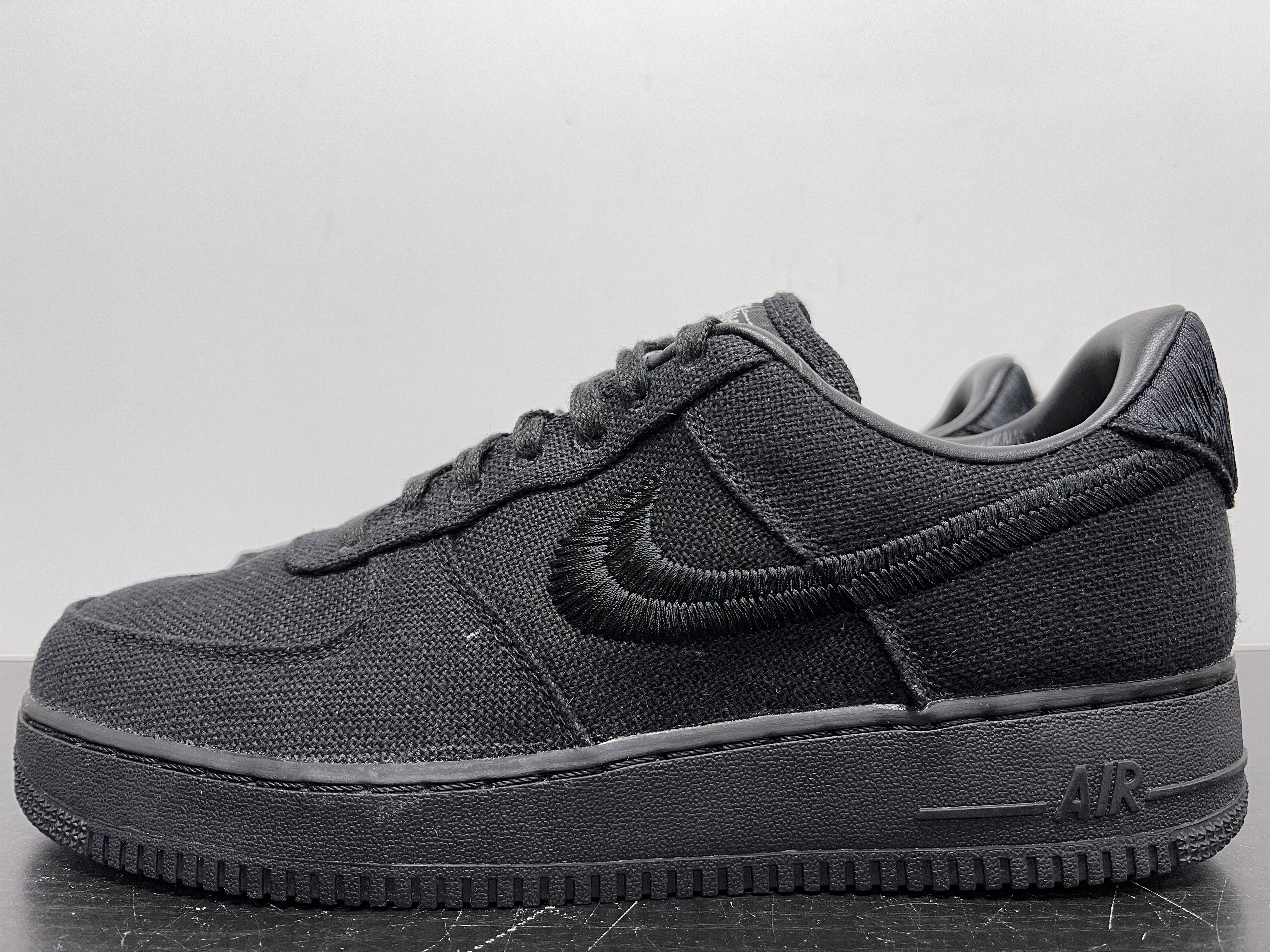 Stussy x Nike Air Force 1 Low Black CZ9084-001 Release Date