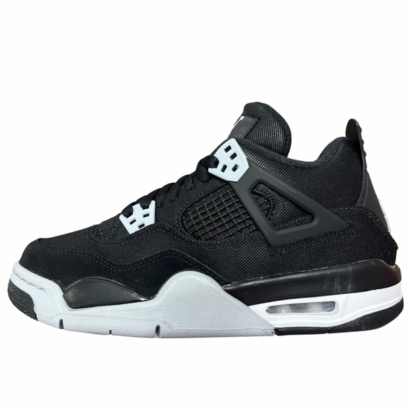 Nike Air Jordan 4 SE Black Canvas GS