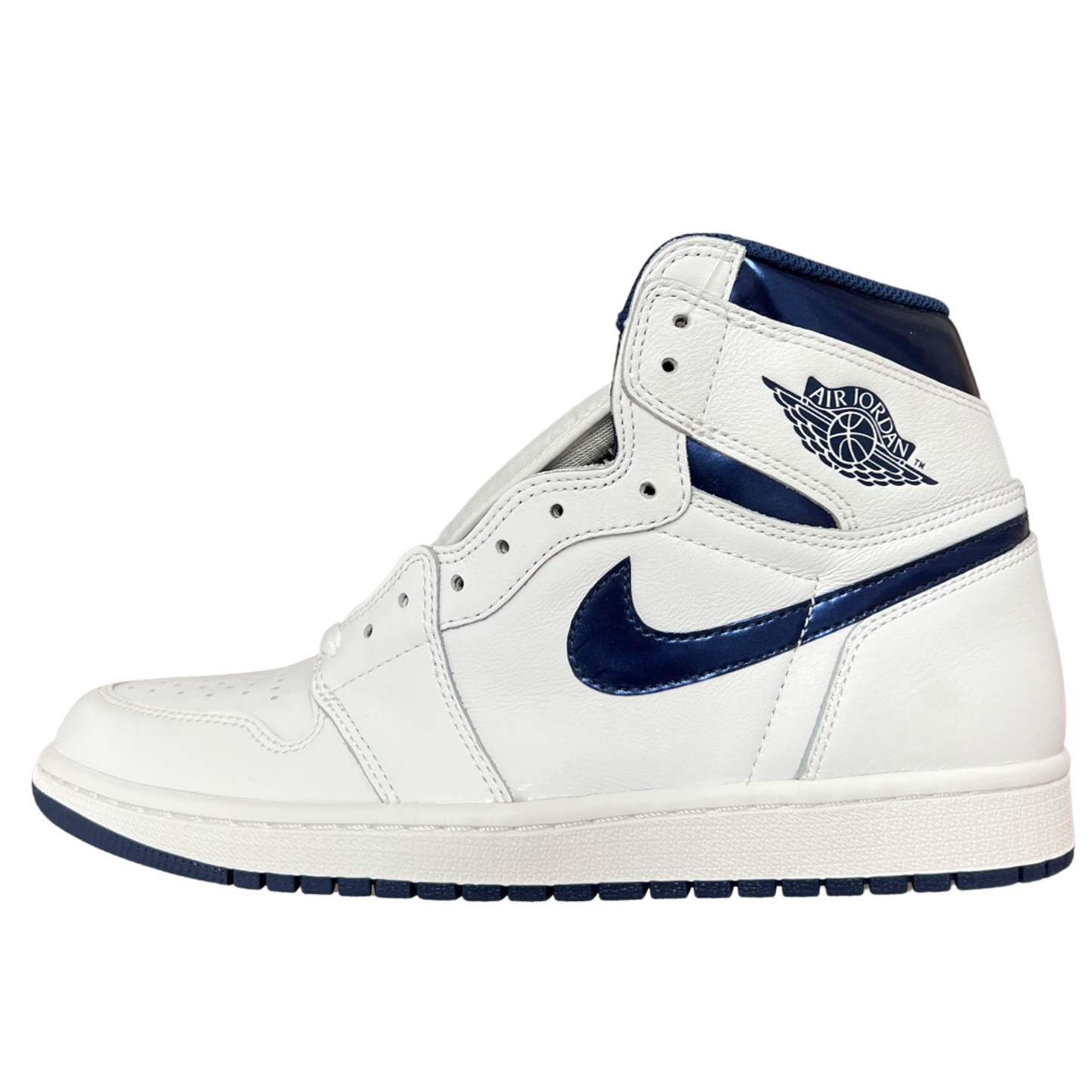 Nike Air Jordan 1 Metallic Navy