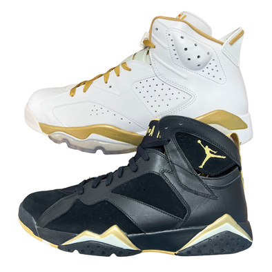 Nike Air Jordan 6/7 Golden Moments Pack
