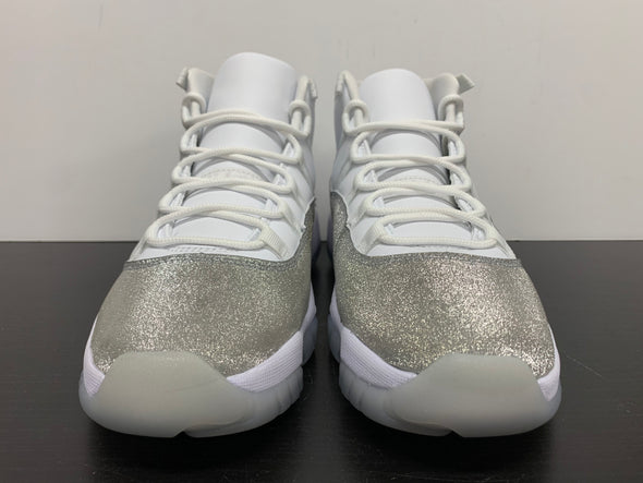 WMNS Nike Air Jordan 11 White Metallic Silver