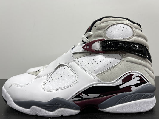 WMNS Nike Air Jordan 8 White Burgundy