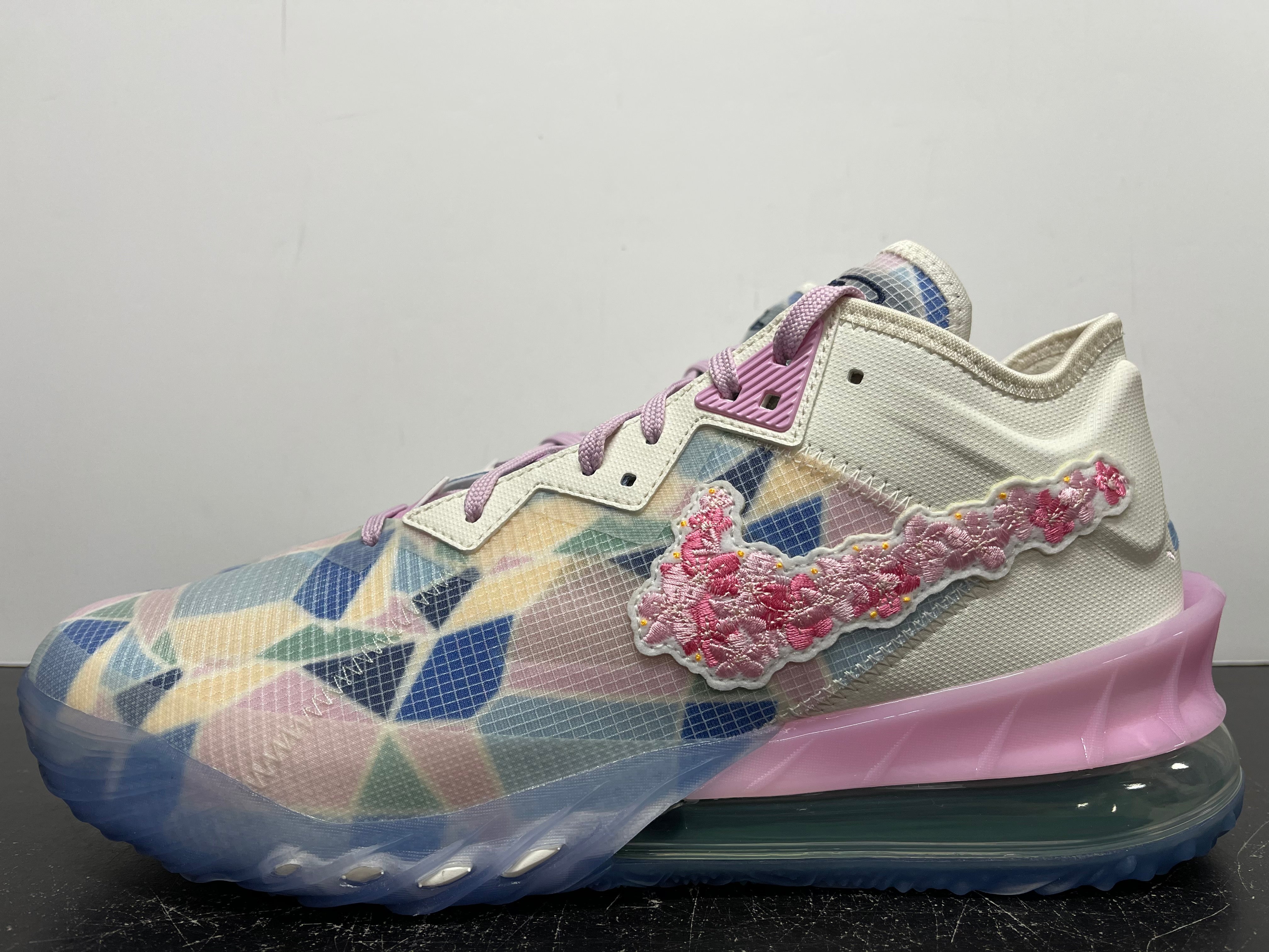 Nike LeBron 18 Low Atmos Cherry Blossom – ChillyKicks