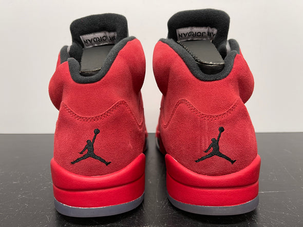 Nike Air Jordan 5 Red Suede