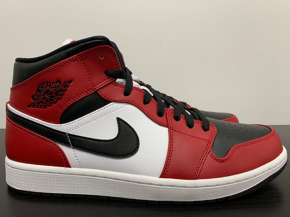 Nike Air Jordan 1 Mid Chicago Black Toe