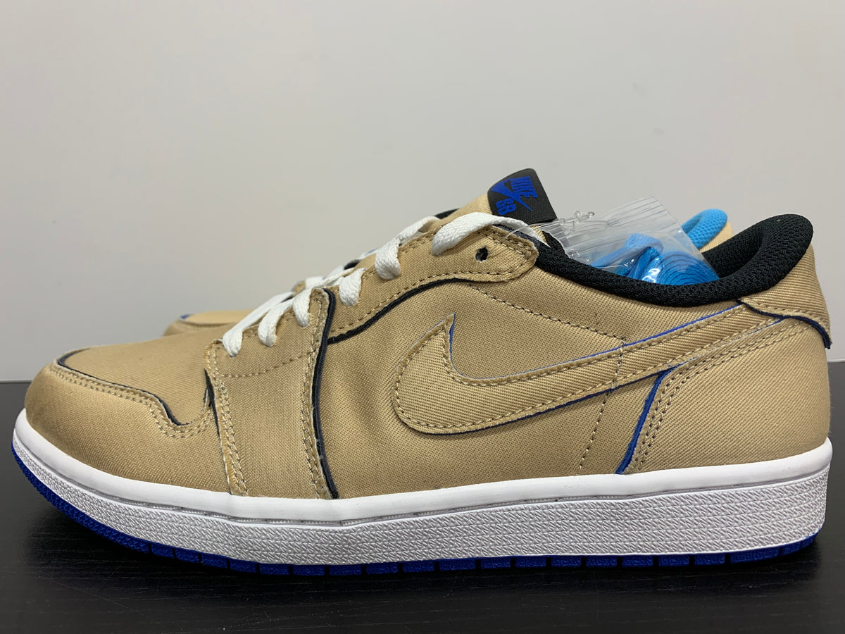 Shoe Jordan Low Desert Ore Royal Blue Nike SB Air Jordan Low Lance 