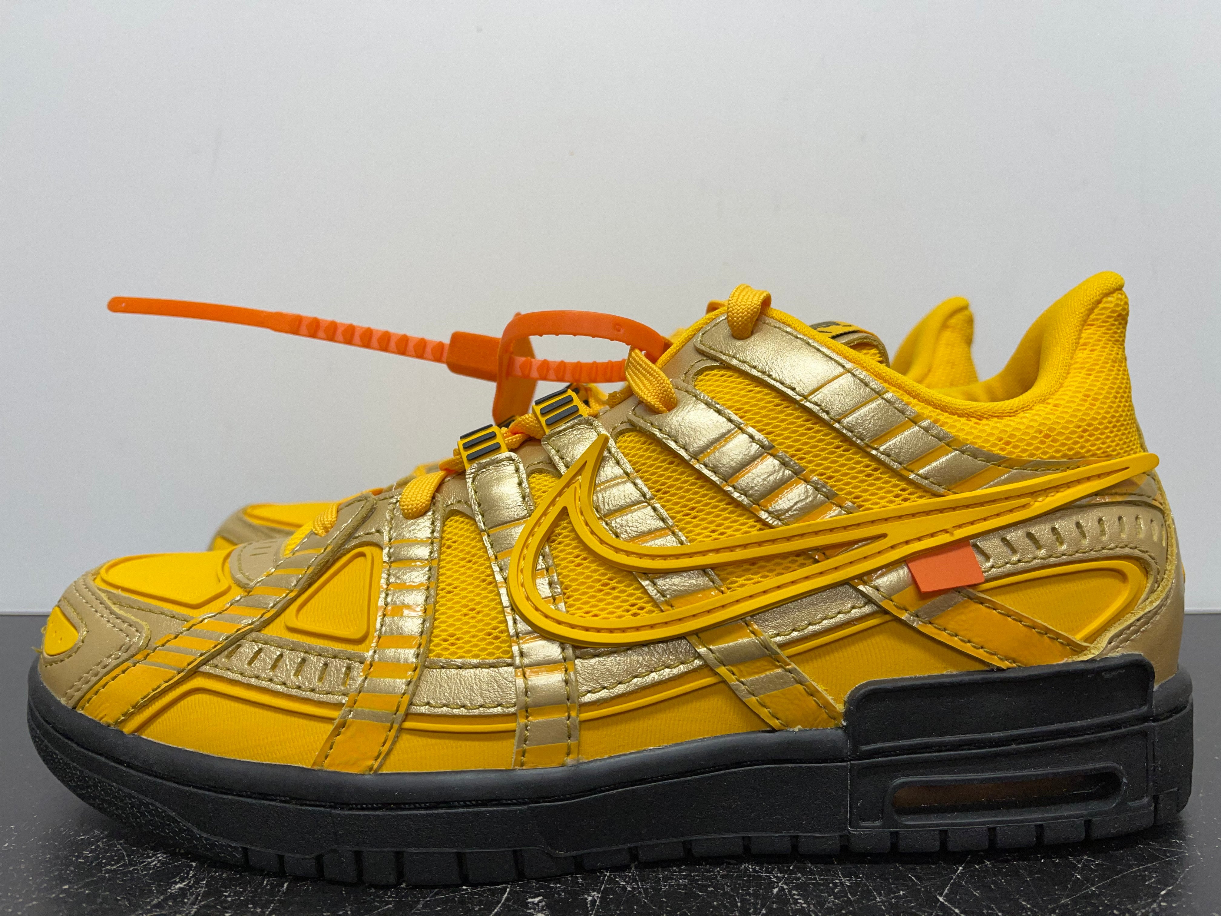 Nike Off White x Air Rubber Dunk University Gold