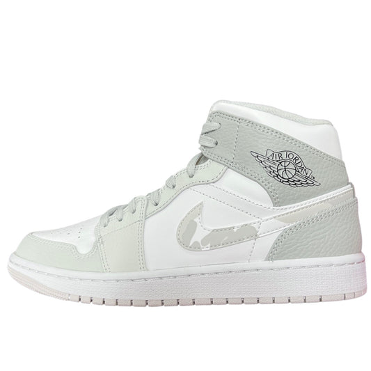 Nike Air Jordan 1 Mid Grey Camo