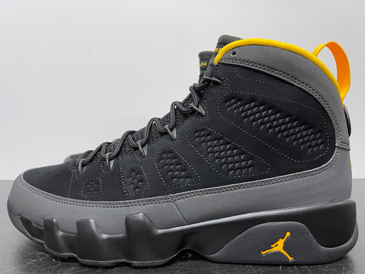 Nike Air Jordan 9 Dark Charcoal University Gold