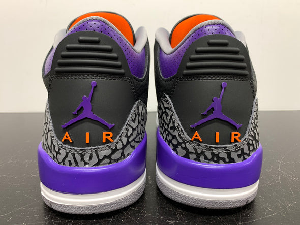 Nike Air Jordan 3 Black Court Purple