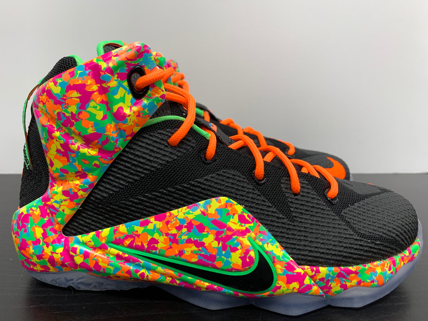 Nike LeBron 12 GS Fruity Pebbles Size 5Y