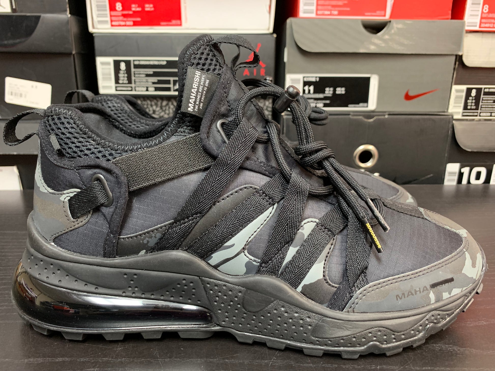 Nike Air Max 270 Bowfin Black Nike Air Max 270 Bowfin Maharishi