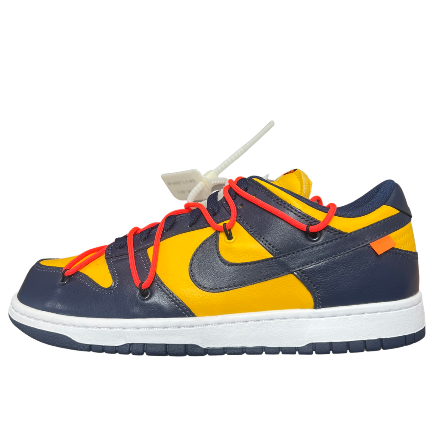 Nike Dunk Low Off-White University Gold Michigan