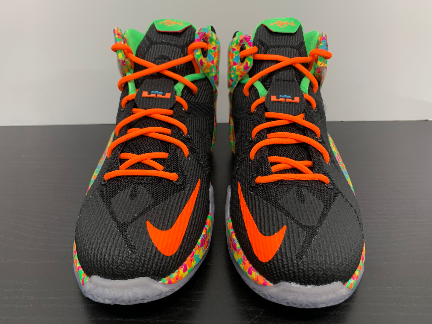 Nike LeBron 12 GS Fruity Pebbles Size 5Y